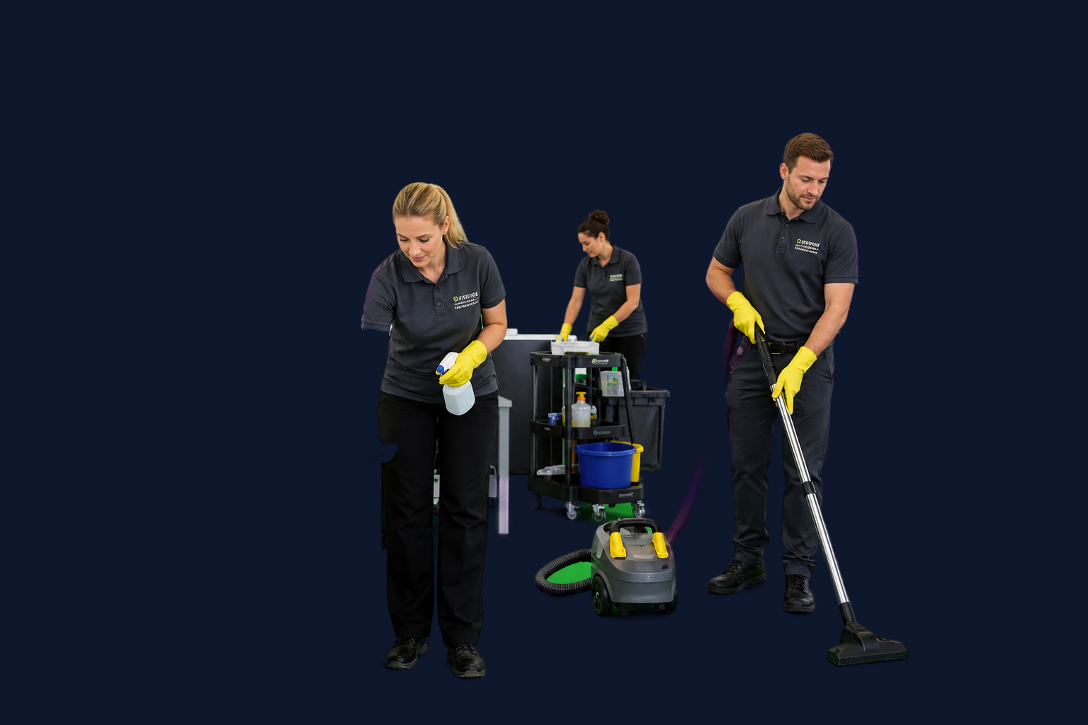 Office cleaning routine that boosts productivity