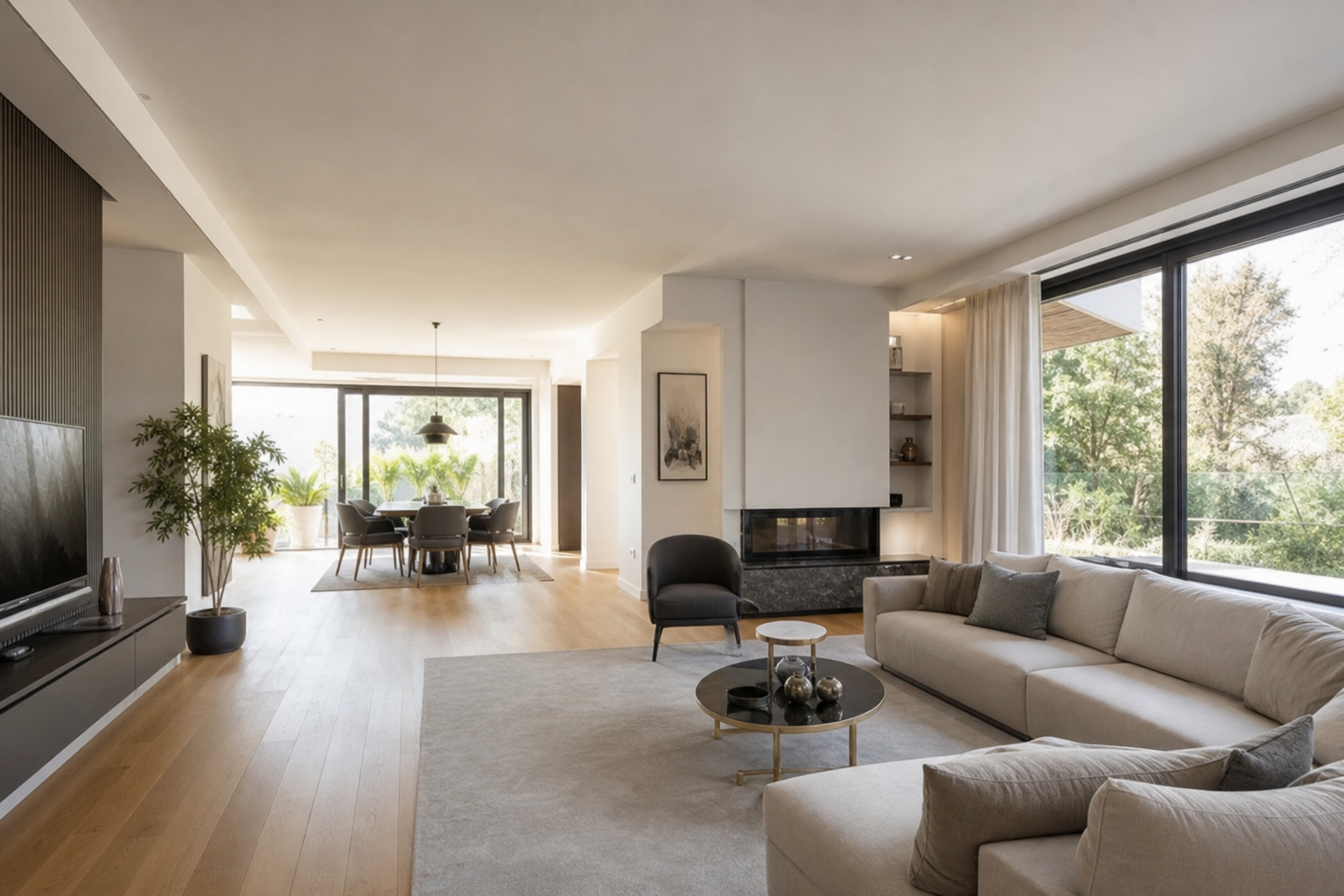 Aligning interiors with architecture