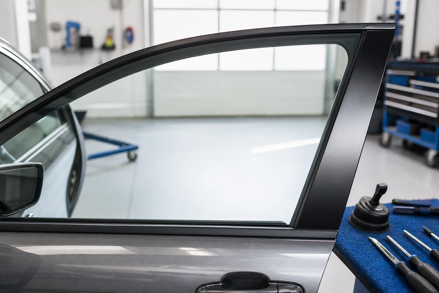 What to do when a side window breaks
