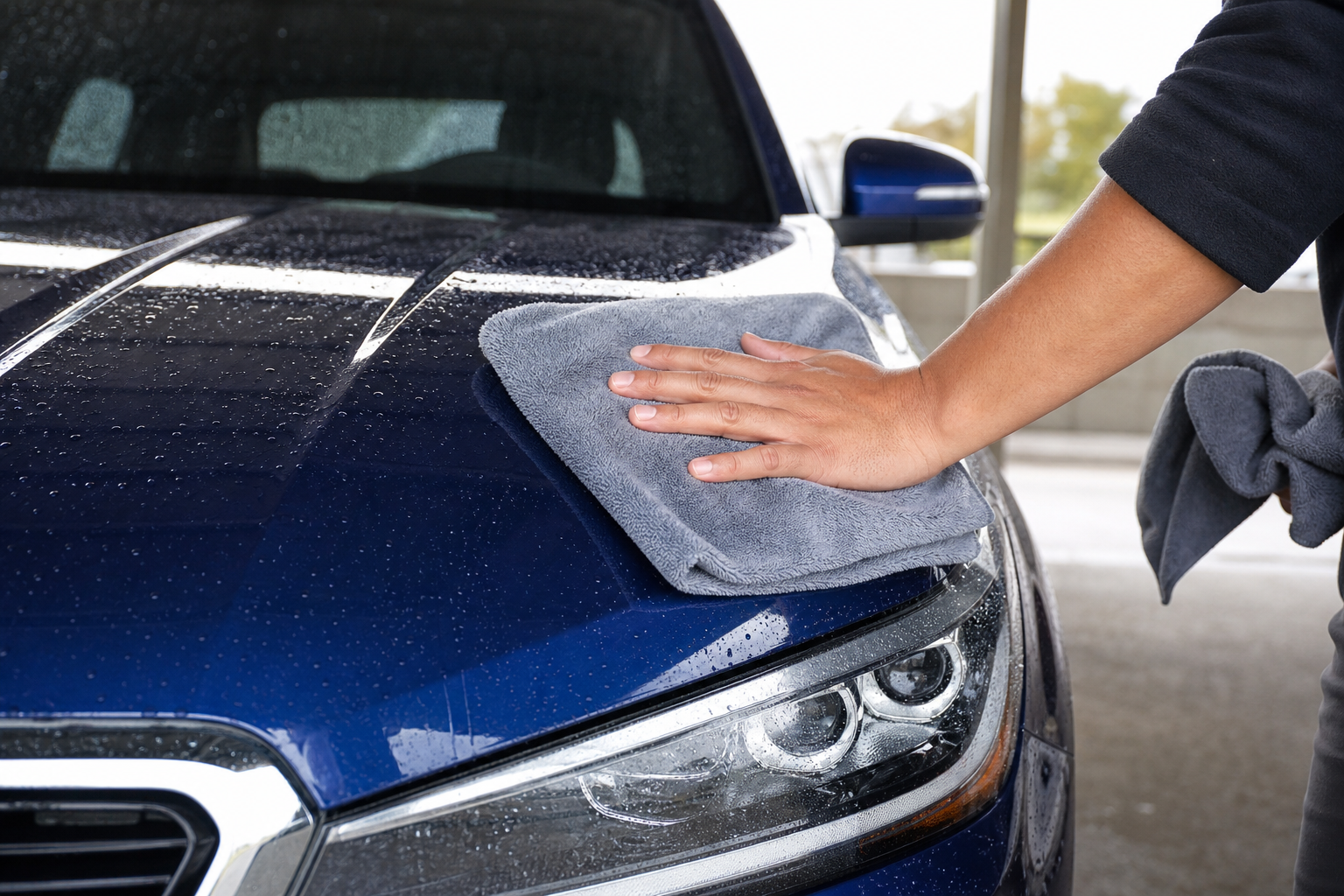 Proper drying after a wash